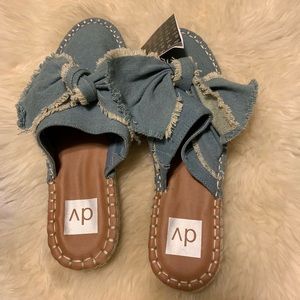 Dolce Vita (Target Brand) Denim Slides